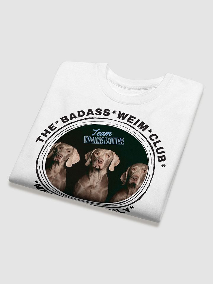 The Badass Weim Club - Cotton Heritage Premium Sweatshirt product image (2)