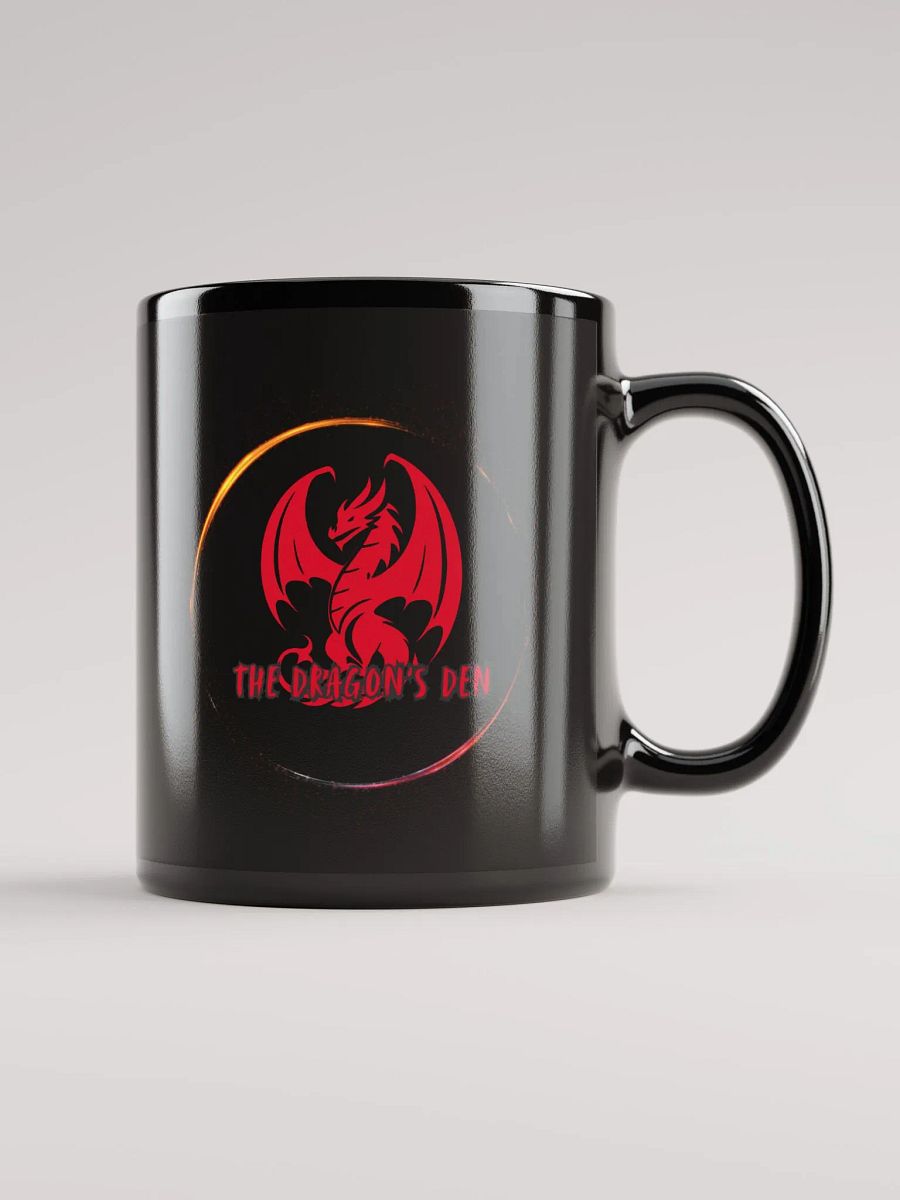 Dragon's Den Black Glossy Mug product image (1)