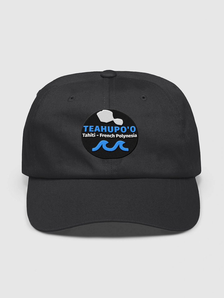 Teahupo'o, Tahiti - Blue Logo - Classic Dad Hat product image (4)