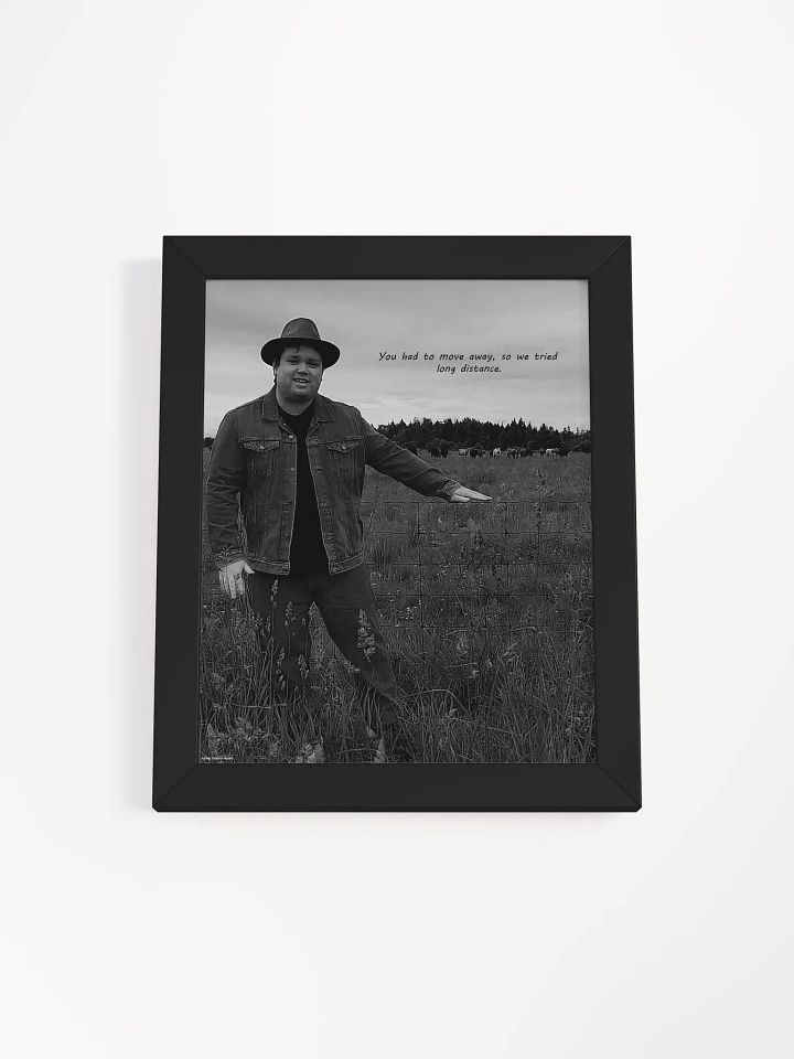 We Tried Long Distance 8x10 Framed Matte Picture product image (3)