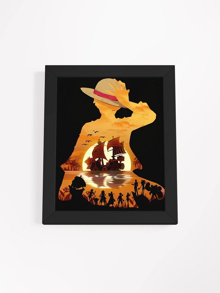 Luffy One Piece Poster | Home Decor Piece Anime Wall Art | Luffy Monkey D. Wall Decor | Manga Gift Anime Fan Art | Anime Fan Gift product image (1)