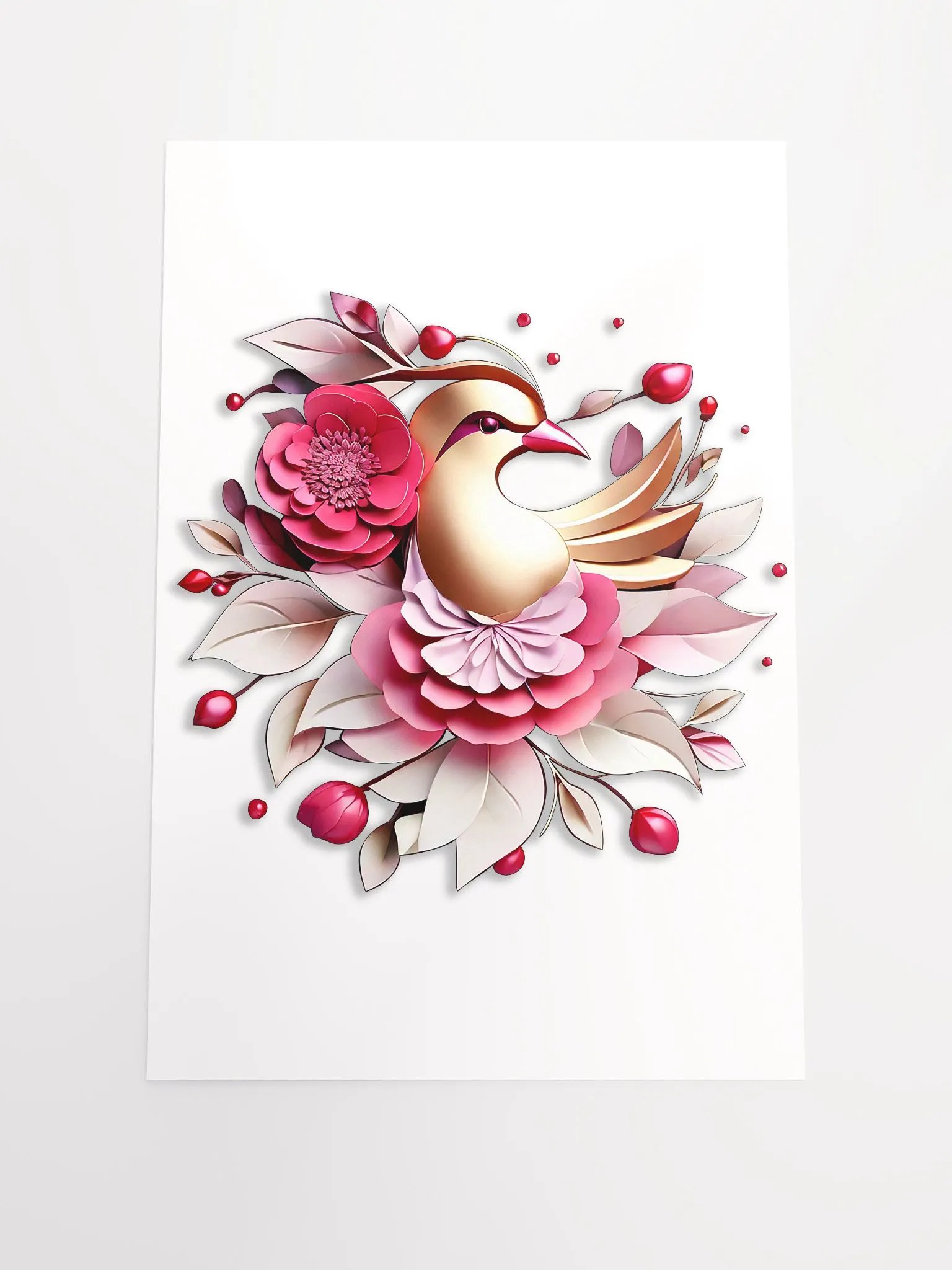 bird floral art product image (2)
