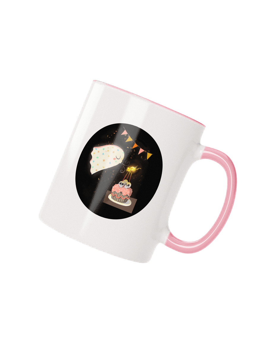 Little Ghost Birthday Cake - Ceramic Mug product image (1)