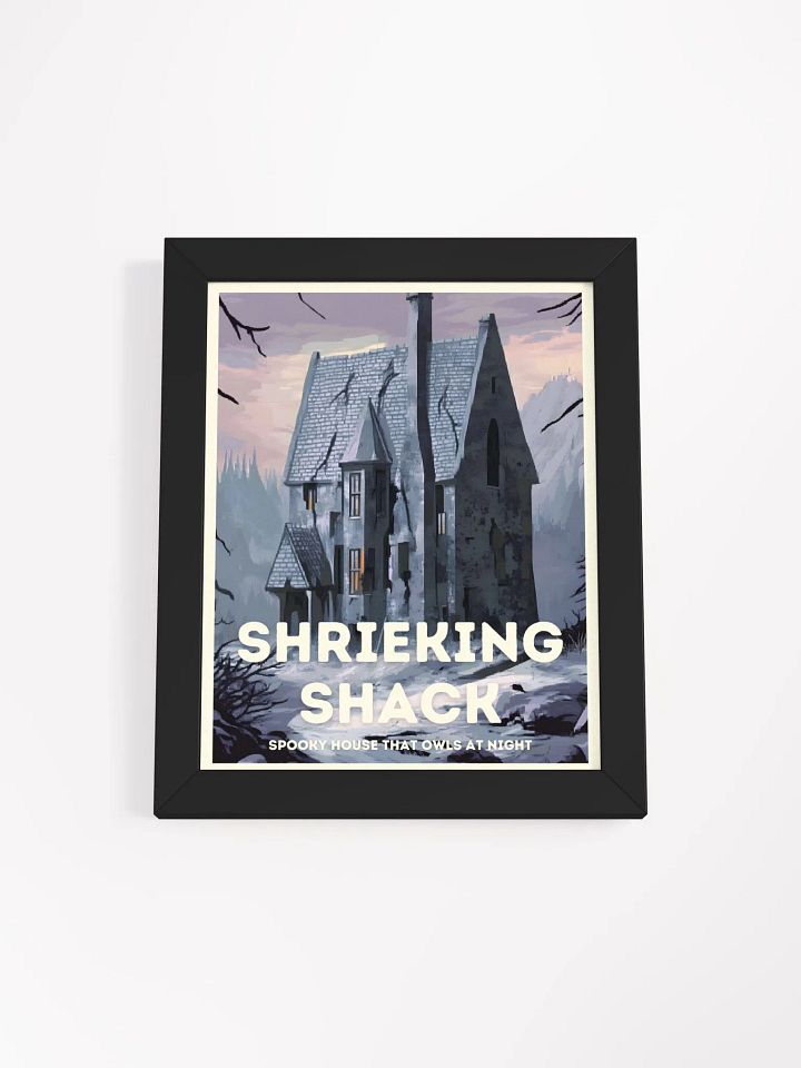 Shrieking Shack Vintage Travel Poster product image (1)