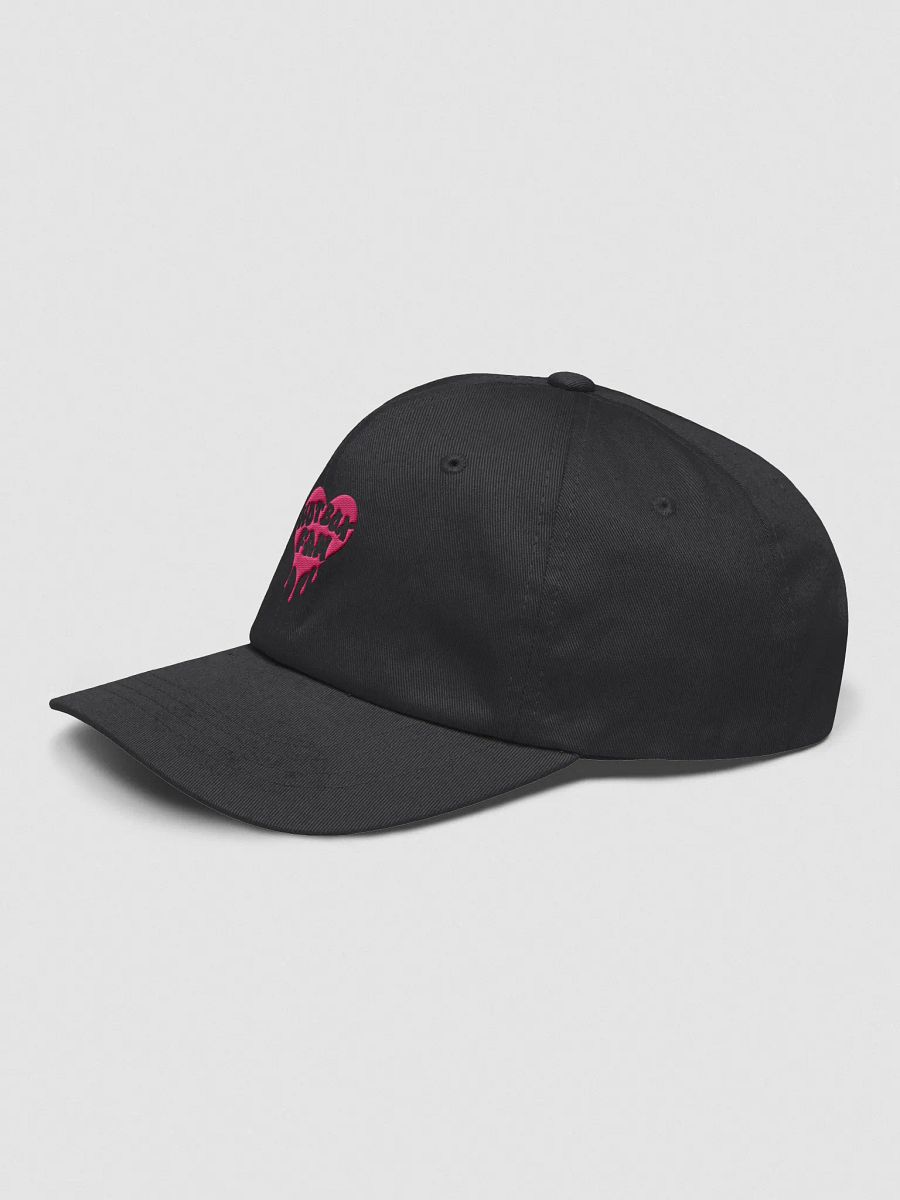 HOT BOX FAM EMBROIDERY HOT PINK HEART LOGO ON DAD HAT product image (29)