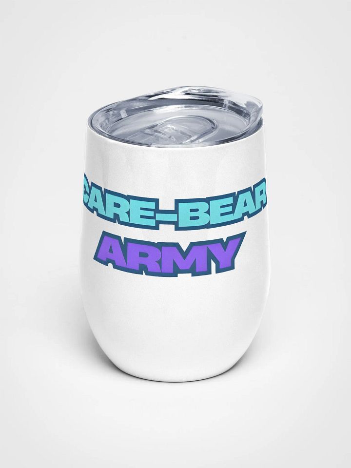 CARE-BEAR ARMY Wine Tumbler product image (1)