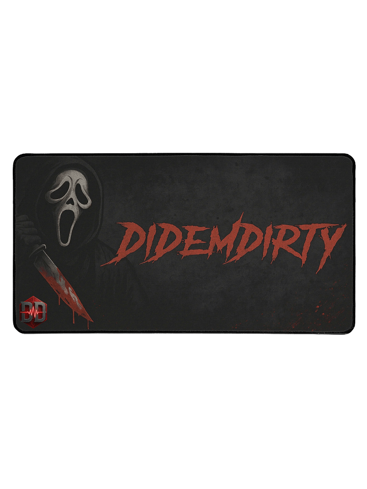 Ghost Face Desk Mat – DidemDirty Edition product image (1)