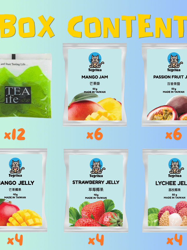 Passion Fruit/Mango Green Tea Kit (12 Servings) product image (2)