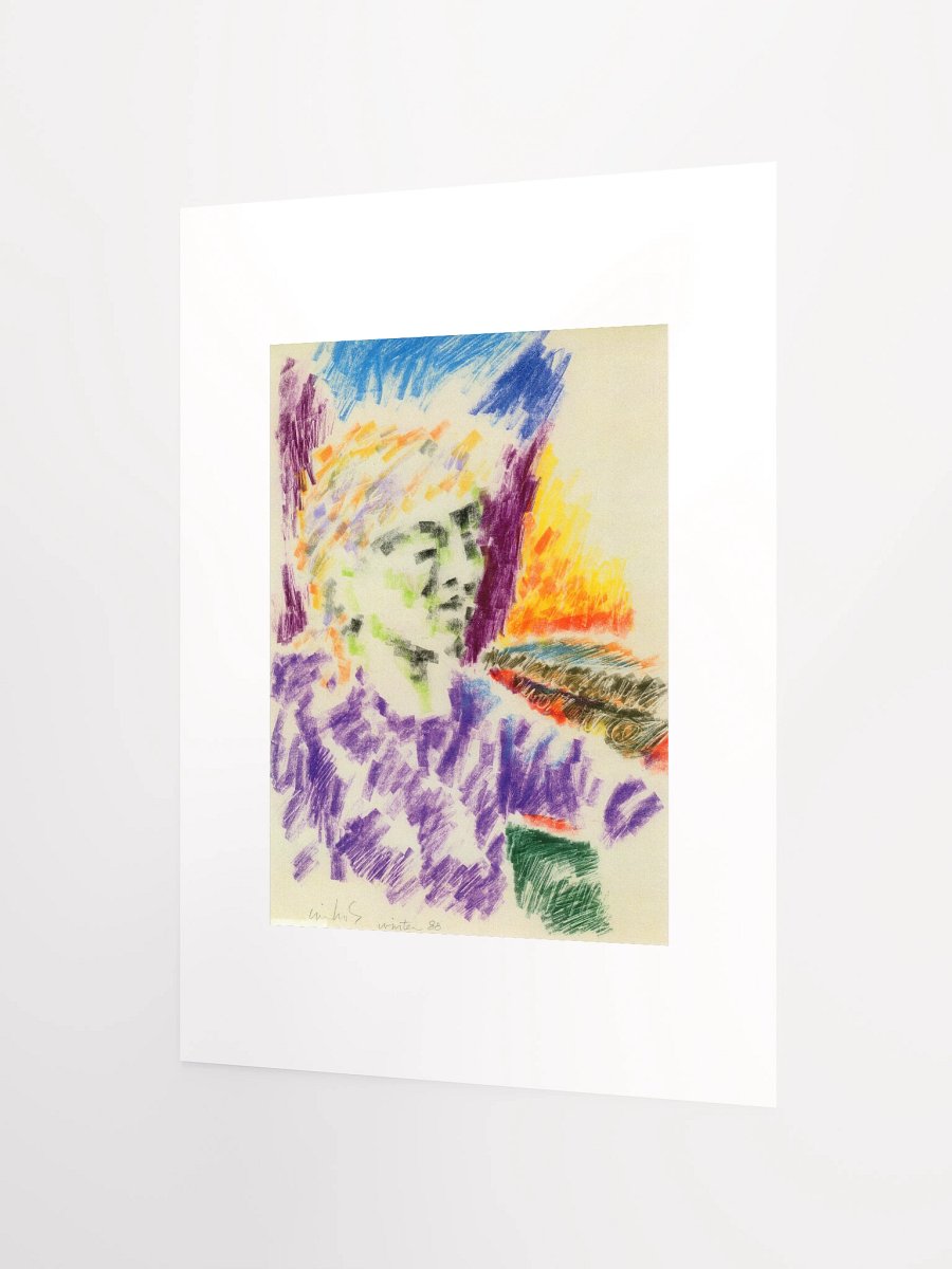 Head of a Woman 1988 print product image (2)