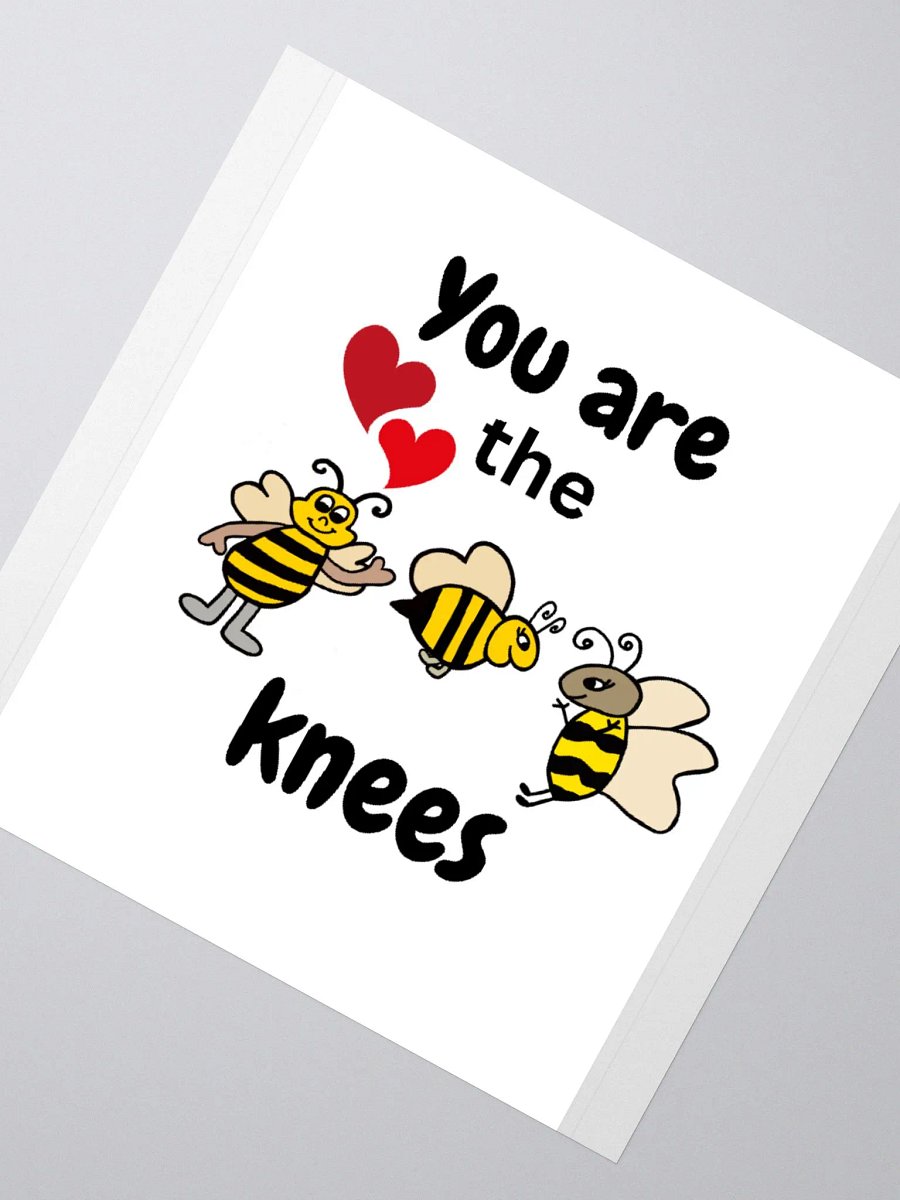 Valentine's Wishes Sticker for Bee Lovers product image (2)