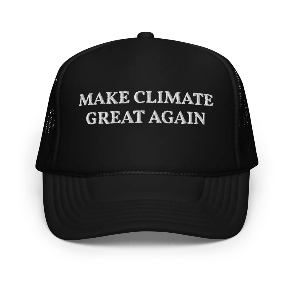 Make Climate Great Again - Embroidered Trucker Hat Cap product image (1)