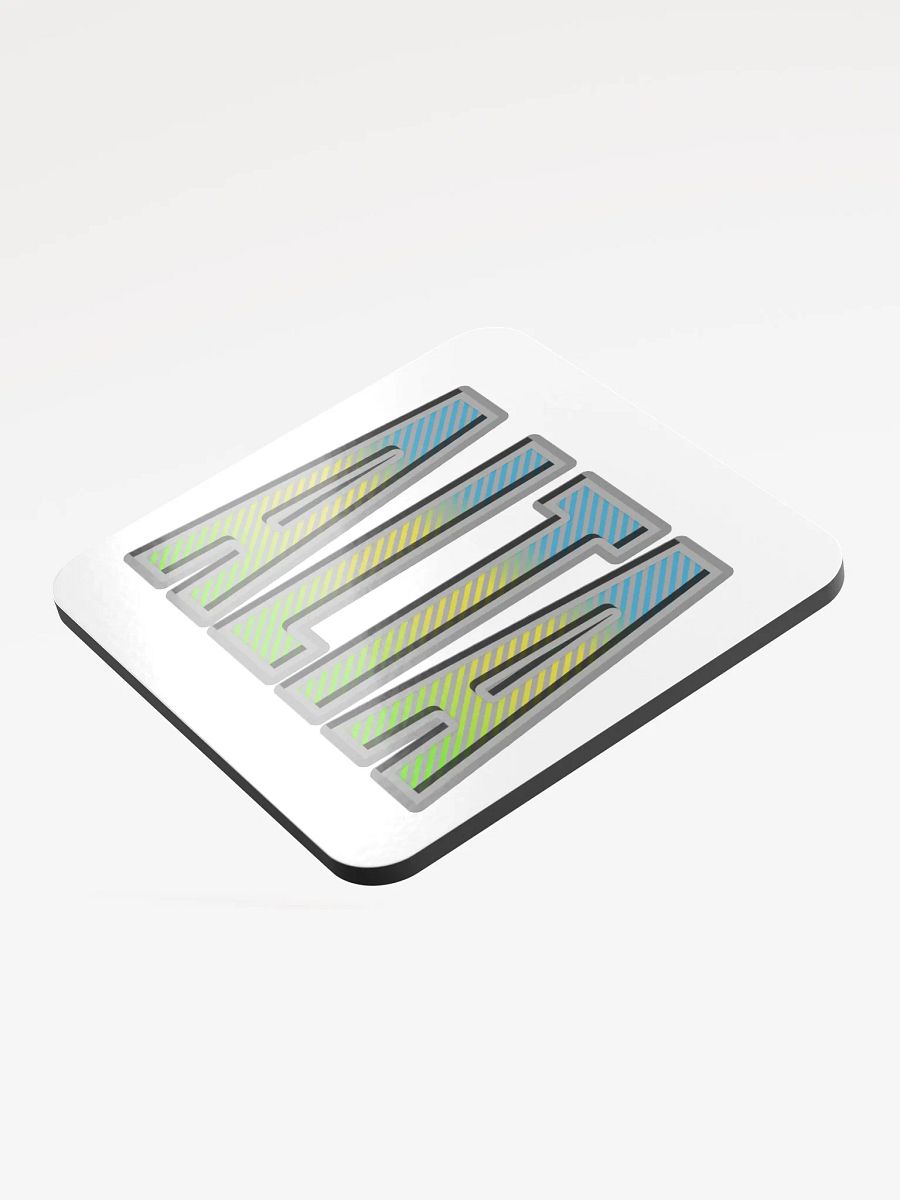 Alta Alberta Gradient Glossed Cork Coaster product image (4)