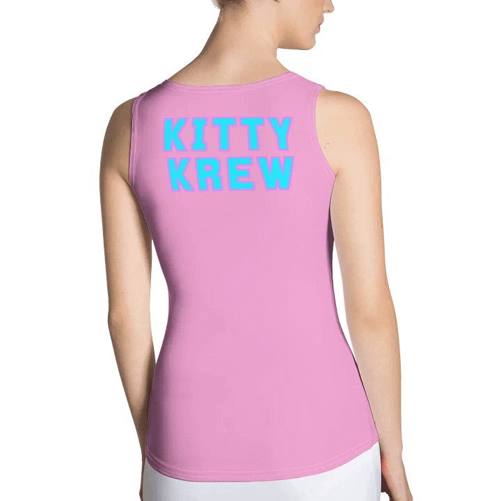 Kitty Krew Ladies 1 Plate Tank Top [pink] product image (2)