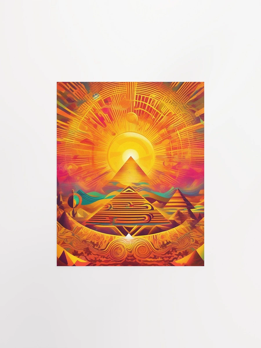 Pyramid Sun Poster product image (5)