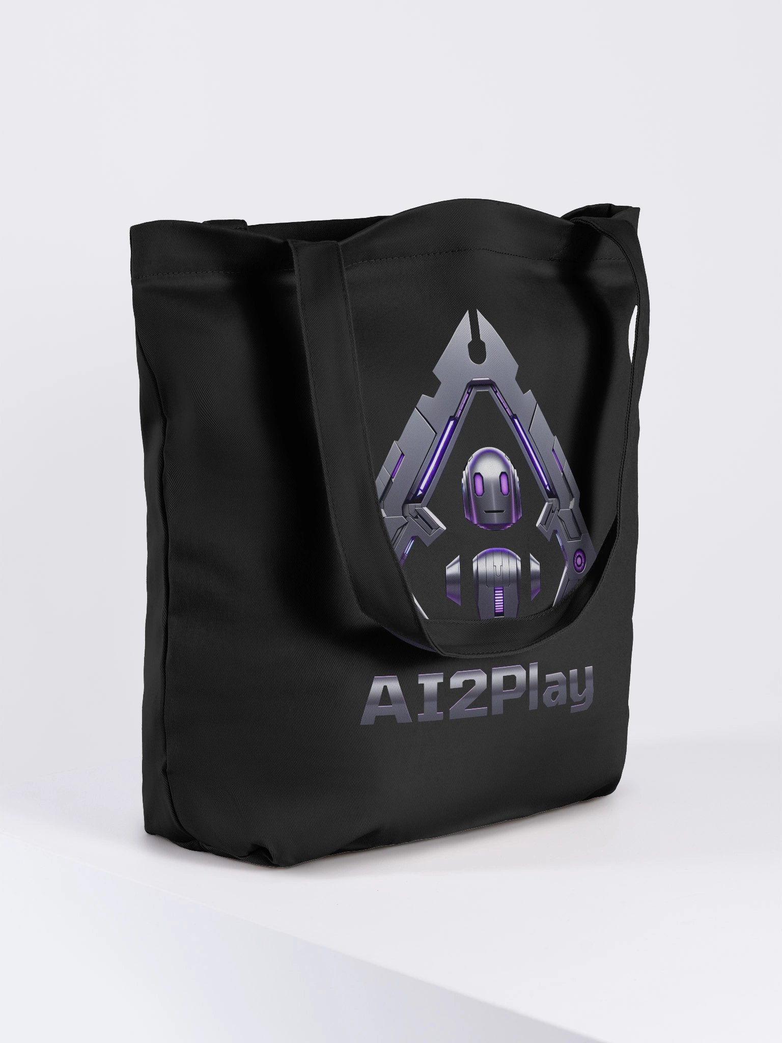AI2Play Eco Tote Bag (Black Edition) product image (4)