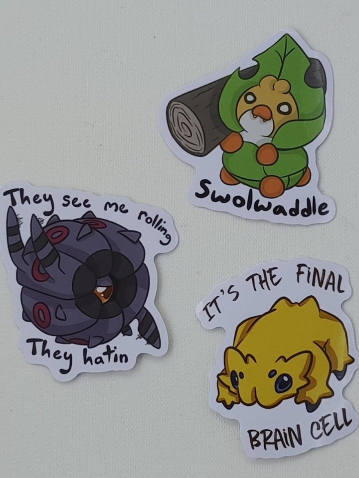 Pokemon meme Stickers product image (1)