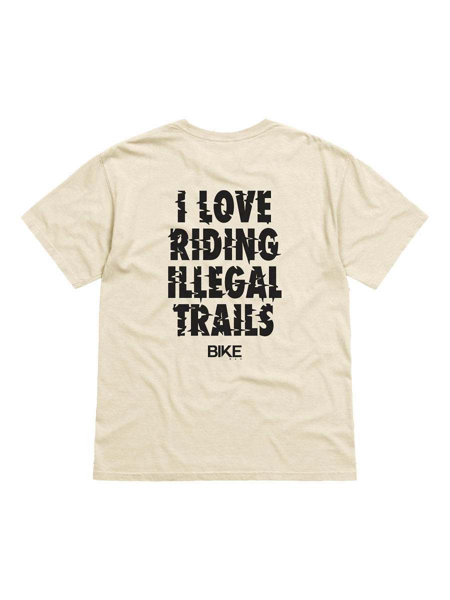 I Love Riding Illegal Trails Shirt (Dark Logo) product image (51)