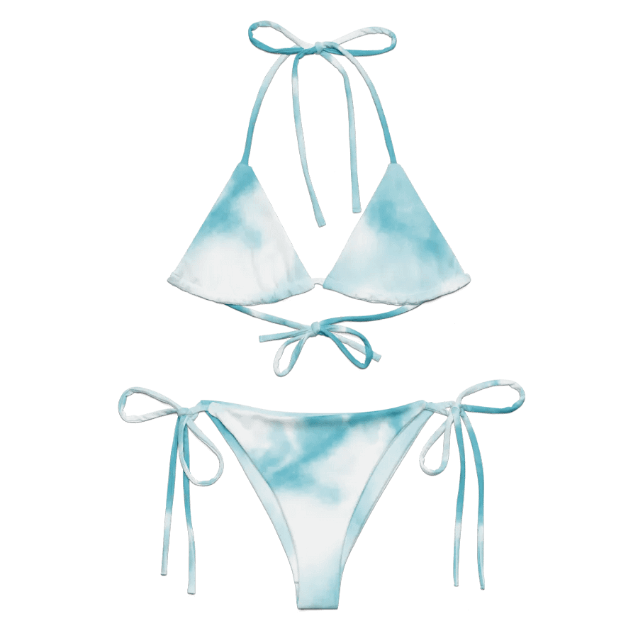 Aqua Dreams Recycled String Bikini product image (2)