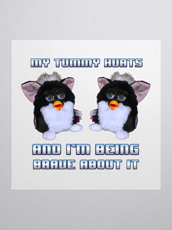 My Tummy Hurts Sticker product image (1)