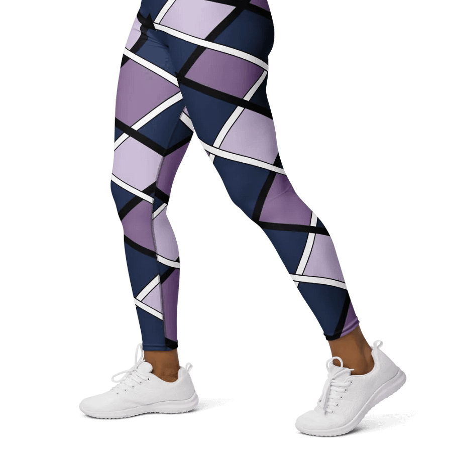 Trendy Yoga Pants With Geometric Pattern product image (6)