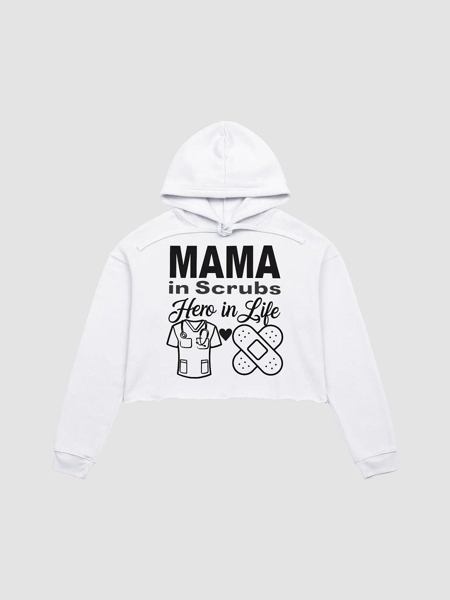 MAMA in Scrubs Crop Hoodie product image (1)