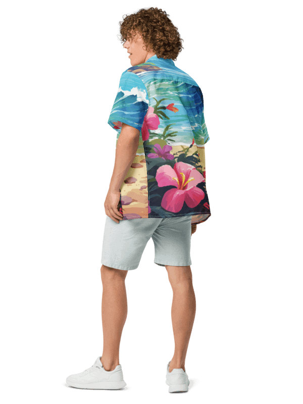 Tropical Paint Hawaiian Shirt product image (2)