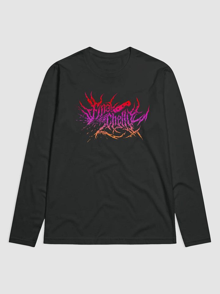 Keep It Metal Pink Blend Logo Premium Fitted Printed Long Sleeve product image (1)