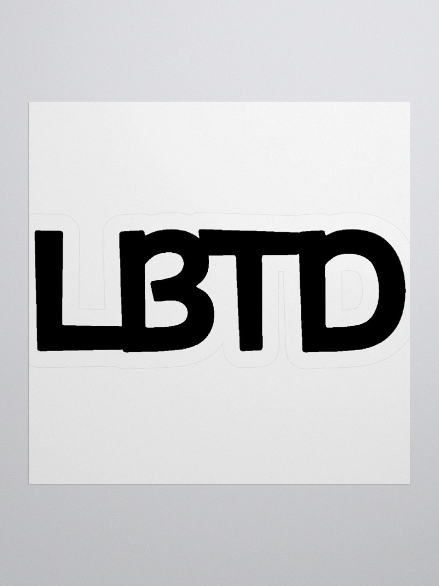 LBTD Logo Sticker product image (2)