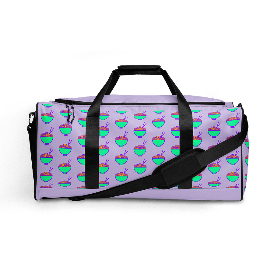 Noodle Crew Duffel Bag! (Purple) product image (1)