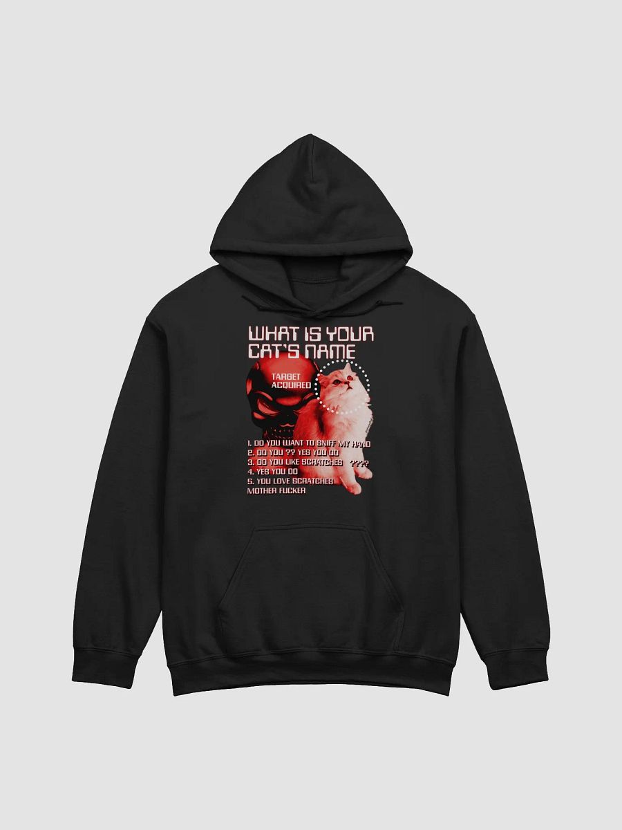 WHAT IS YOUR CATS NAME HOODY product image (1)