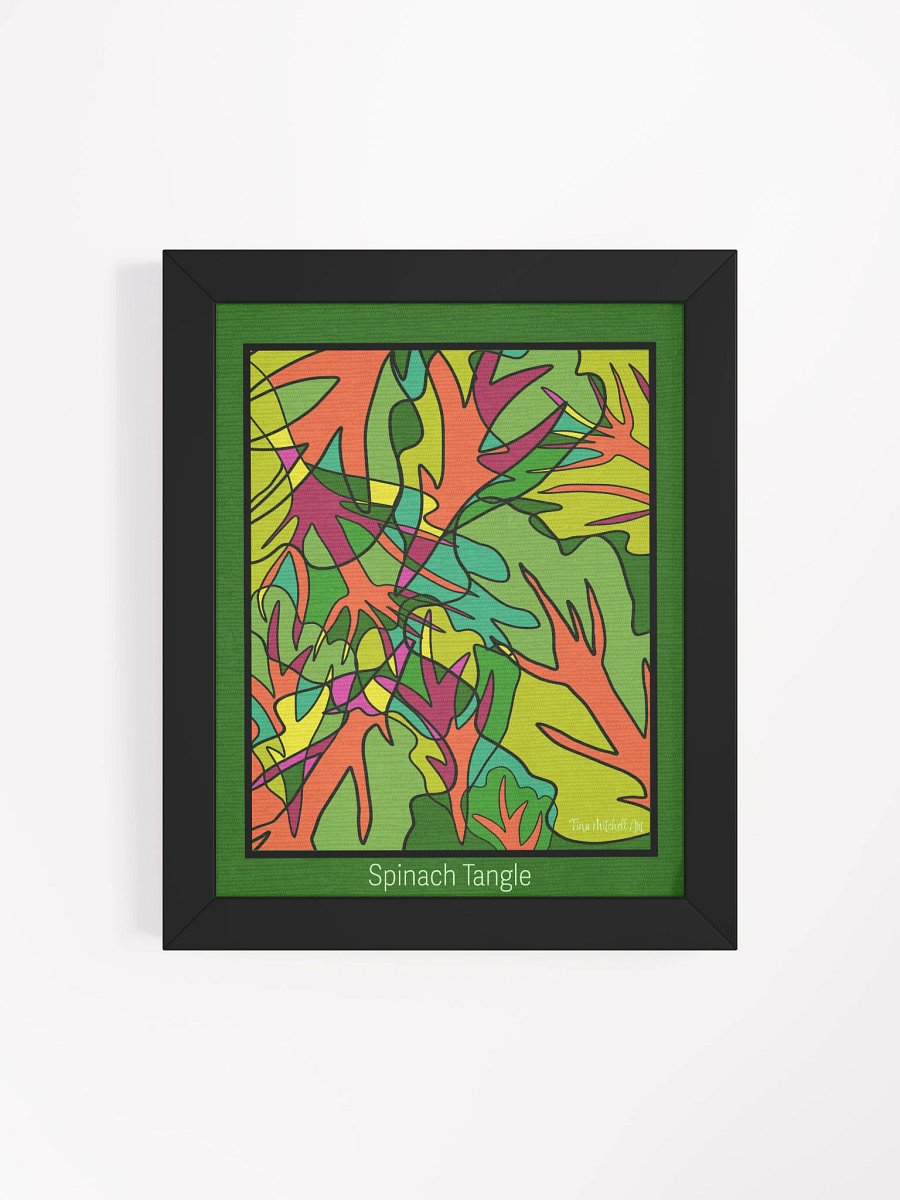 Spinach Tangle – Framed Art Poster product image (4)