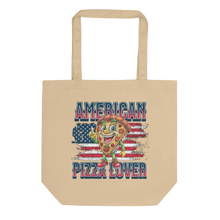 American Pizza Lover Patriotic Tote Bag product image (1)