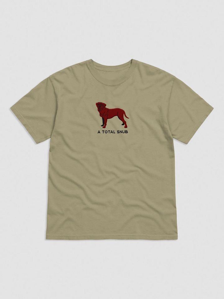 A Total Snub T-Shirt(Embroidered) of a Dogue de Bordeaux(Chocolate) product image (9)
