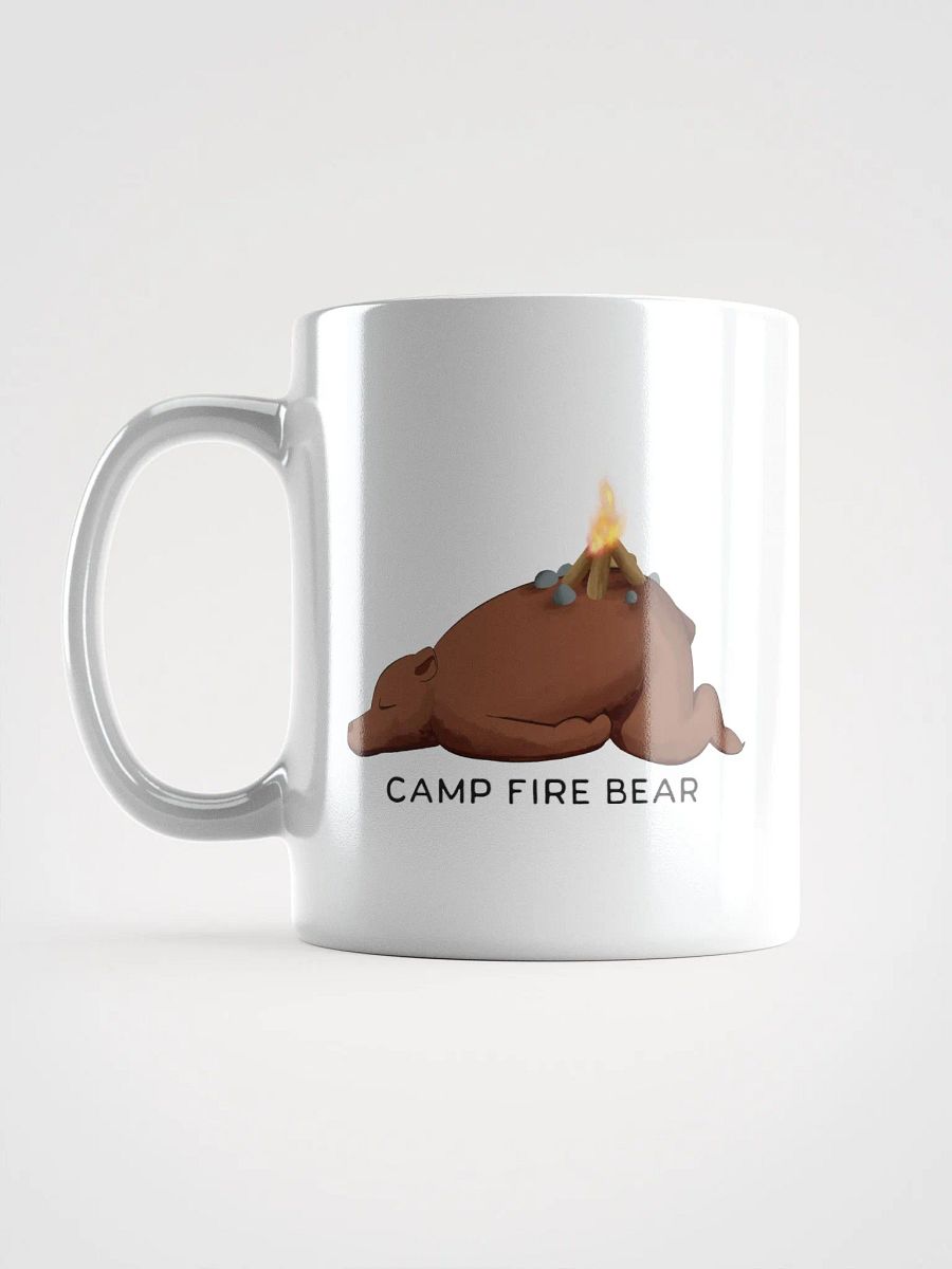 Camp Fire Bear Ceramic Mug product image (5)