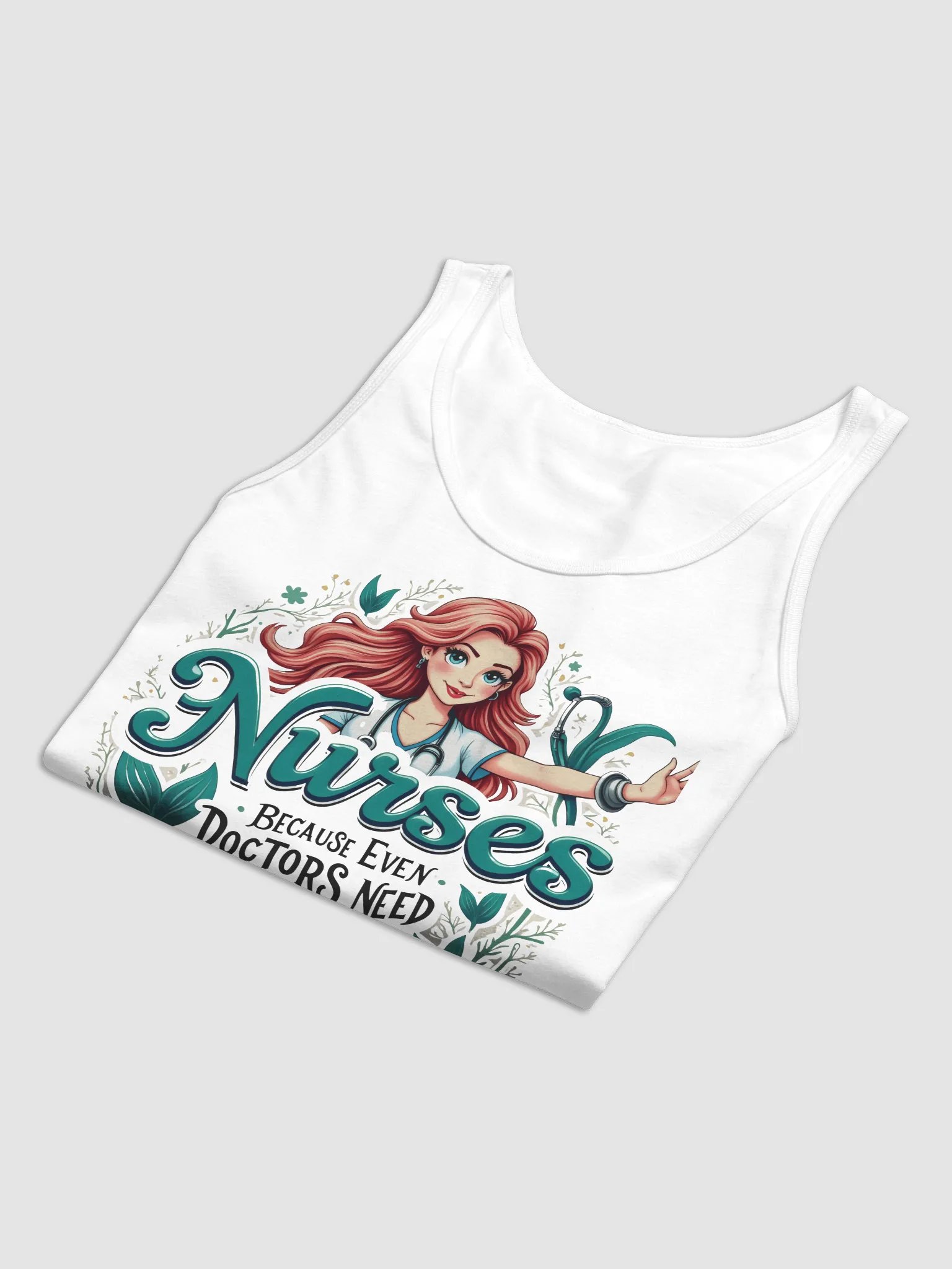 Mermaid Nurse Jersey Tank product image (7)