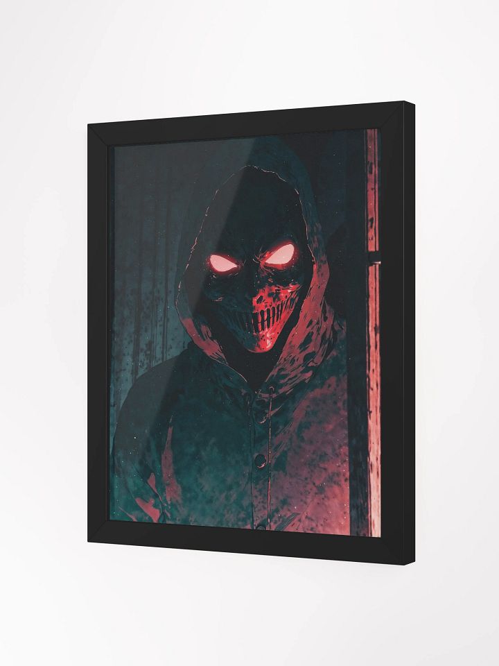 The Visitor at the Glass Framed Print product image (7)