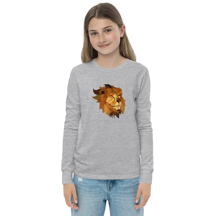 Hear me Roar Youth Long Sleeve T-Shirt product image (4)