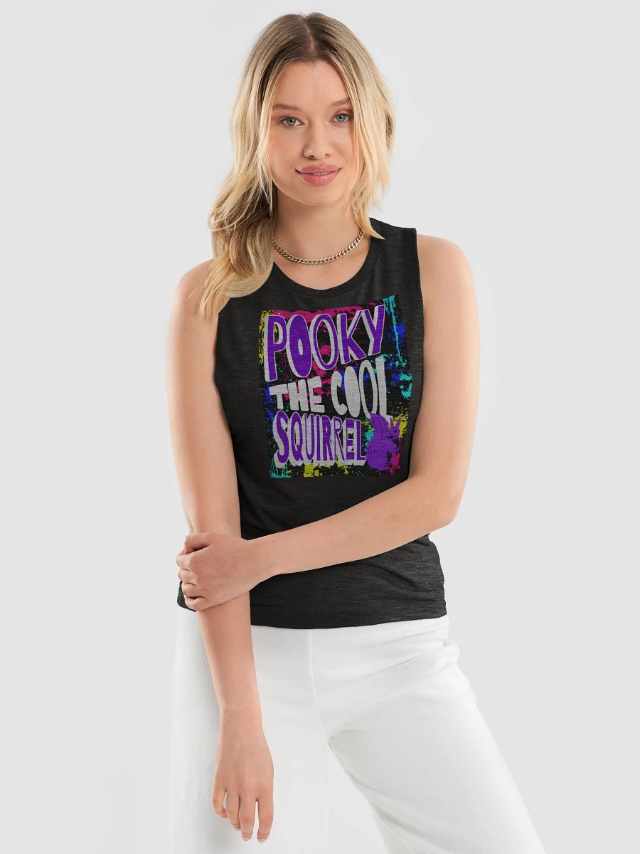 Pooky's Colorful Flowy Muscle Tank product image (3)