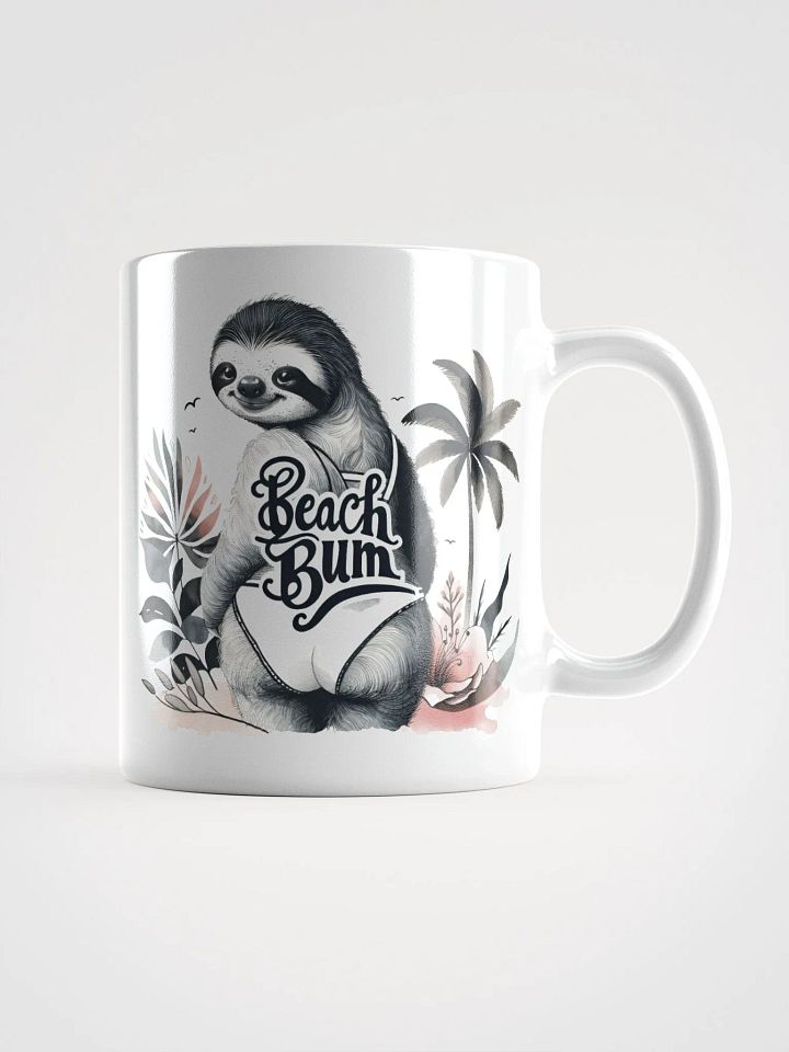 Bikini Beach Bum Sloth Mug product image (1)
