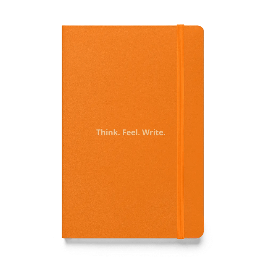 Think. Feel. Write. notebook - Orange Edition product image (1)