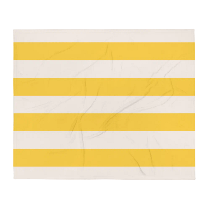 Sunny Stripes Throw Blanket product image (2)