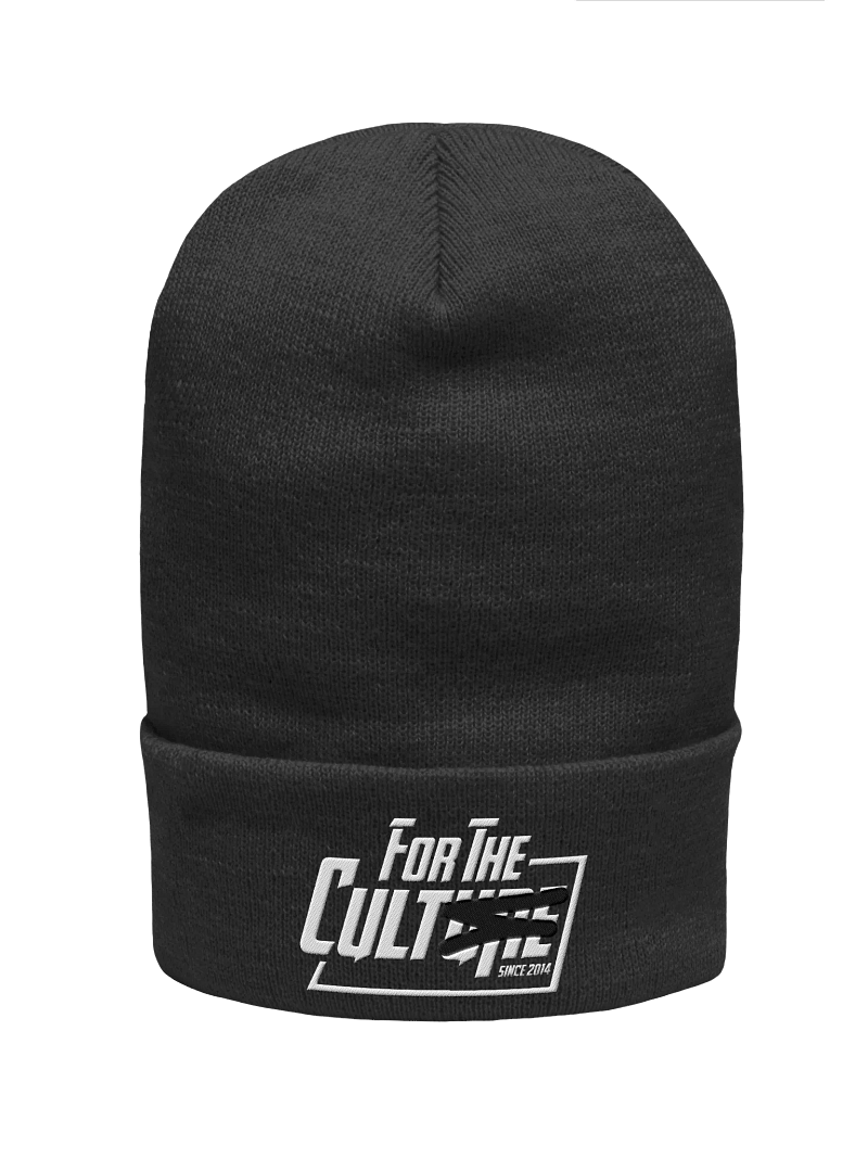 For the Culture White Beanie