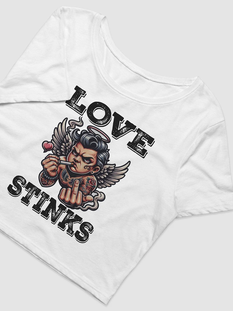 Love Stinks Ladies Crop Top product image (4)