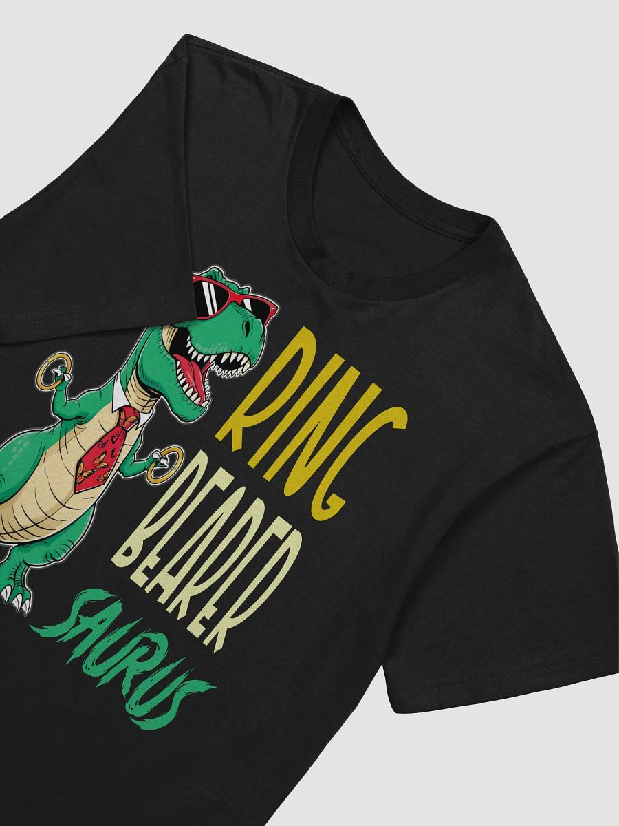 Ring Bearer Saurus Wedding T-Shirt | Cute Dinosaur Tee for the Ring Bearer product image (14)