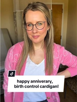 celebrating one year of the #birthcontrolcardigan with our only sale of the year! use BLACKFRIDAY to save 10% off all orders (and check out the new IUD line!) #birthcontrol #obgyn #scrublife #wearfigs