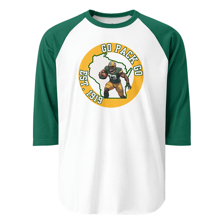 Packers baseball tee product image (2)