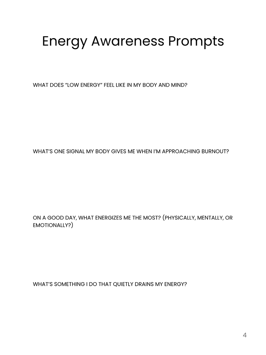 Full Printable Energy Aware Journal - Energy Aware Planning System product image (3)