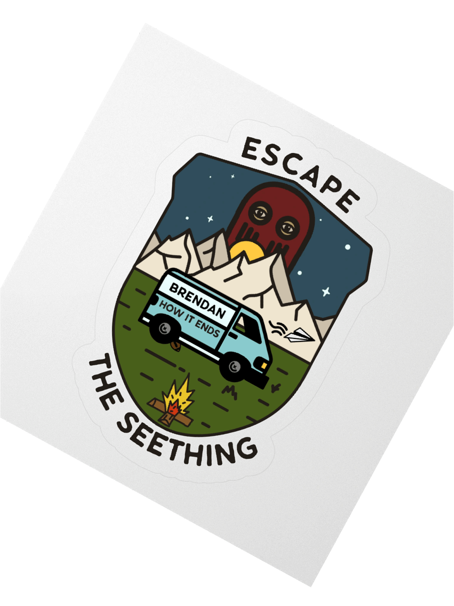 ESCAPE, Brendan Sticker product image (2)