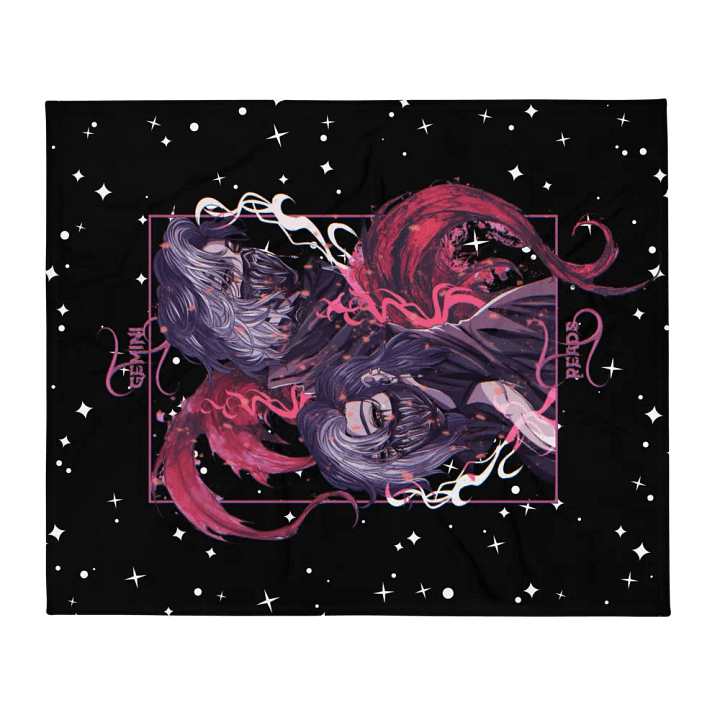 Gemini Twins Tarot Blanket product image (1)