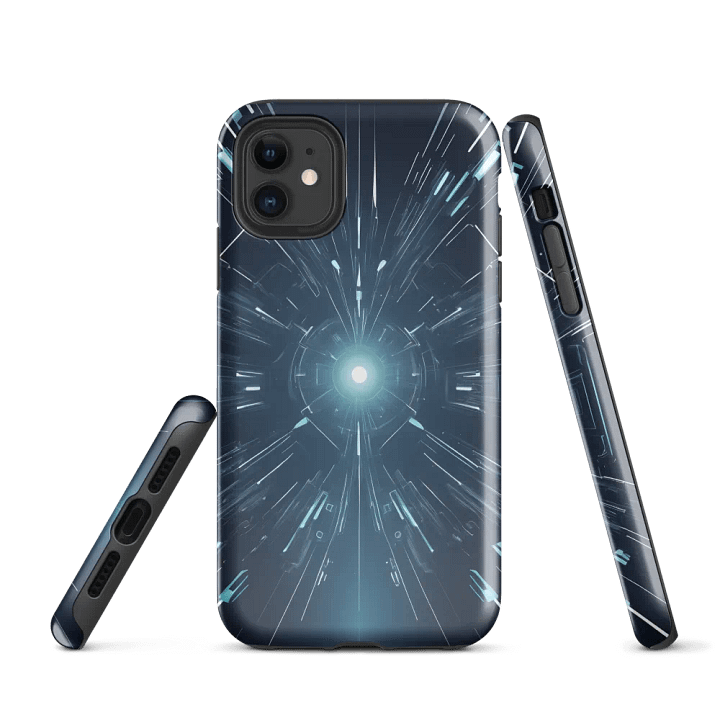 Tough Case for iPhone® – Quantum Entity product image (1)